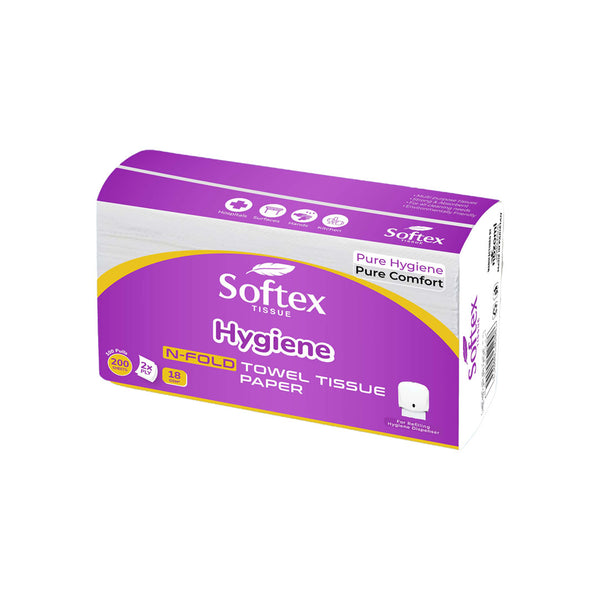Softex Hygiene Hand Towel 200 Tissues (36gsm)