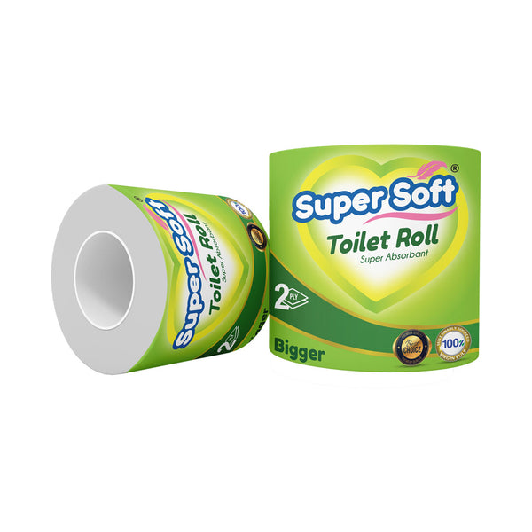 Super Soft Toilet Tissue Roll Bigger Wrapped (22m)