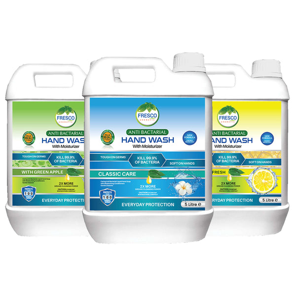 Fresco Antibacterial Hand Wash Liquid 5L Can
