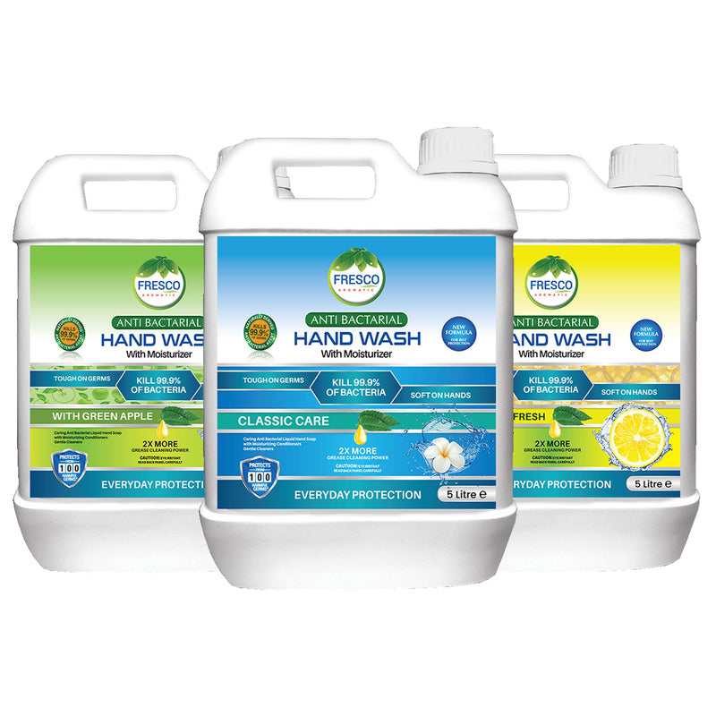 Fresco Antibacterial Hand Wash Liquid 5L Can