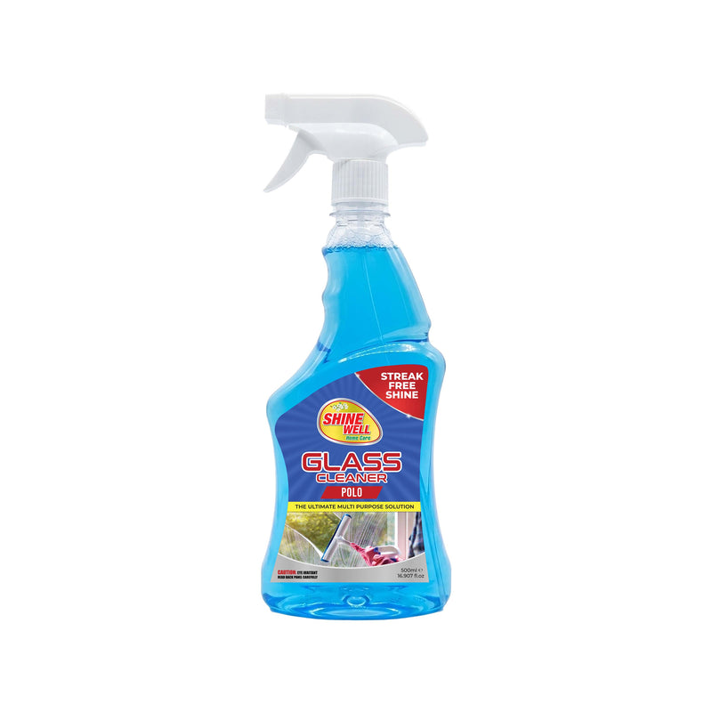 Shine Well Glass Cleaner Spray HDPE 500ml (Premium)