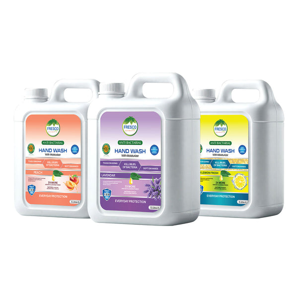 Fresco Antibacterial Hand Wash Liquid 5L Can