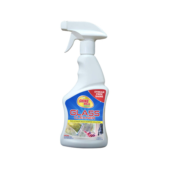 Shine Well Glass Cleaner Spray HDPE 500ml (Premium)