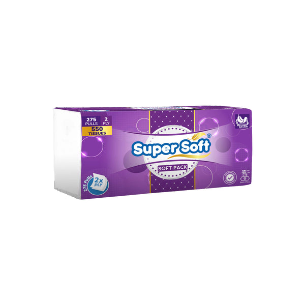 Super Soft Soft Pack (550 Tissues)
