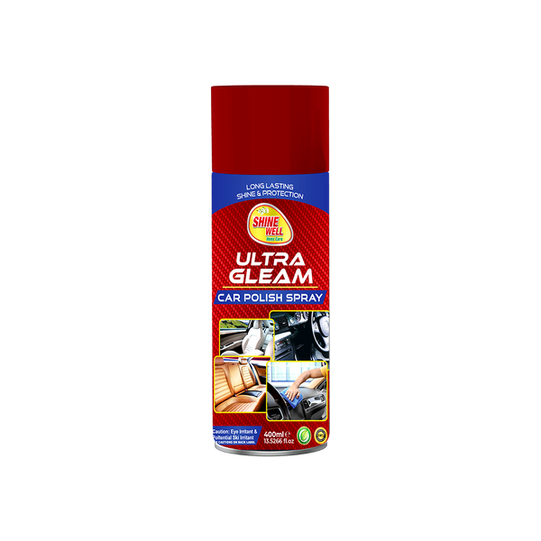 Shine Well Car Polish Aerosol 400ml (Desire)