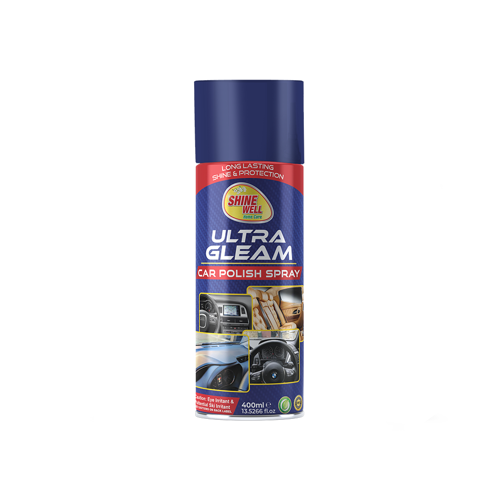 Shine Well Car Polish Aerosol 400ml (Polo)
