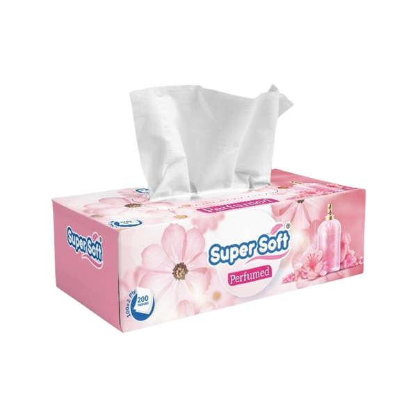 Super Soft Tissue Box Perfumed (200 Tissues)