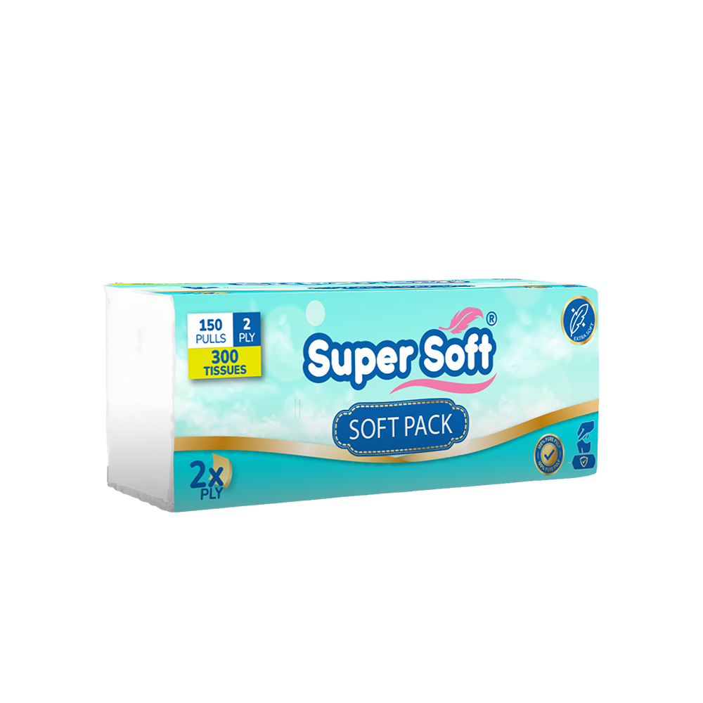 Super Soft Soft Pack Perfumed (550 Tissues)