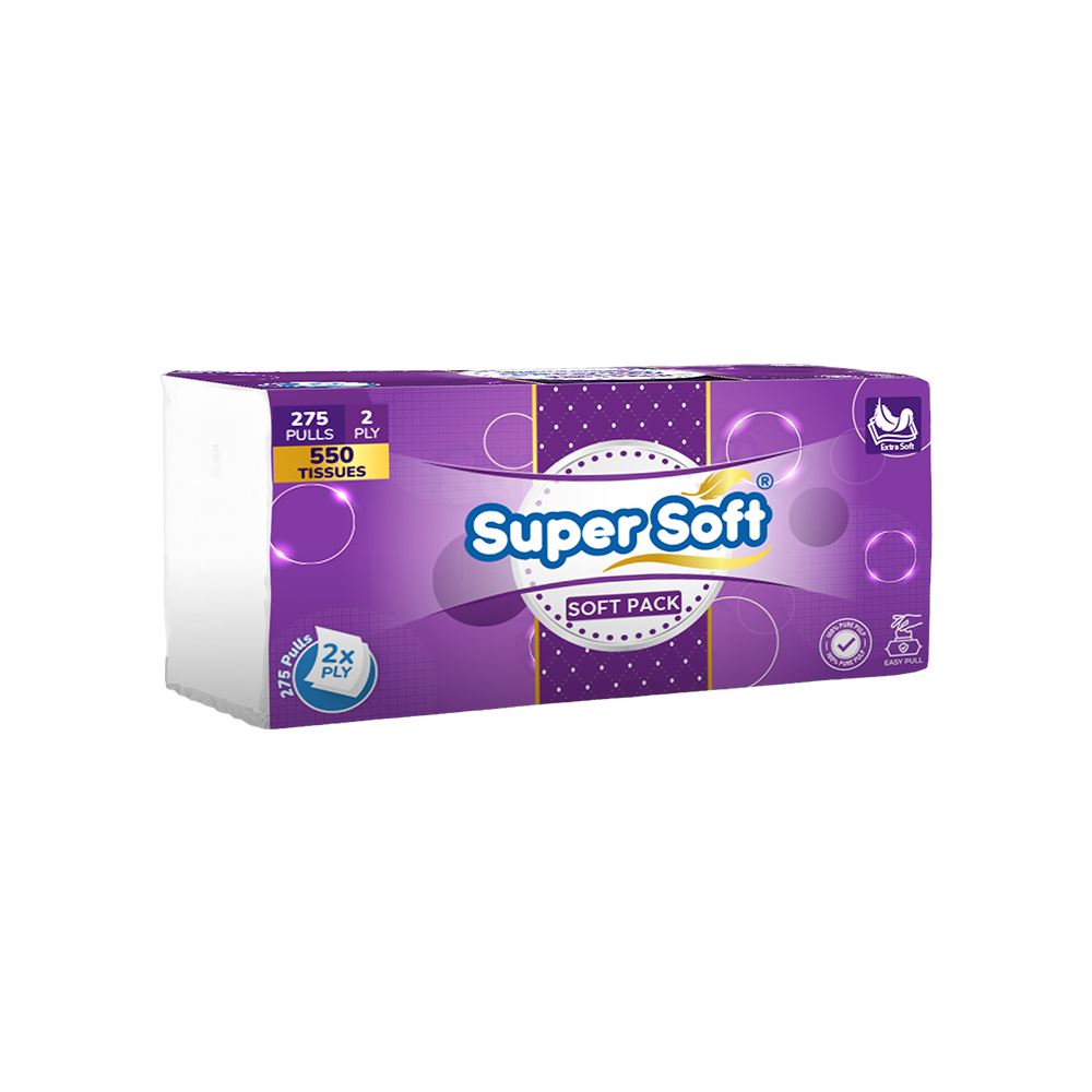 Super Soft Soft Pack (550 Tissues)