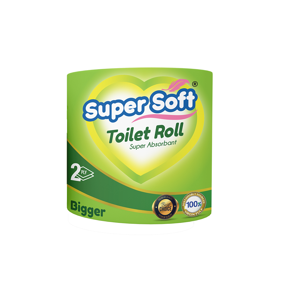 Super Soft Toilet Tissue Roll Smaller (Recycled)